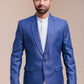 Royal Blue Formal Blazer For Men