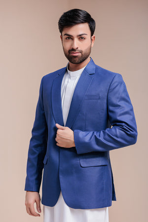 Royal Blue Formal Blazer For Men