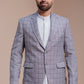 Grey Formal Blazer For Men