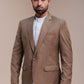 Beige Formal Blazer For Men