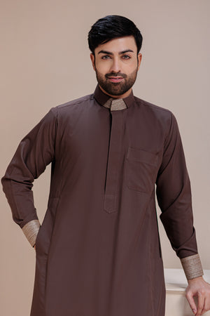 Brown Designer Thobe