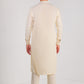 Cream Blended Kameez Shalwar