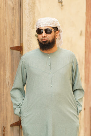 Light Green Emarati Thobe