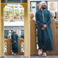 Sea Green Embroidered Emirati Thobe