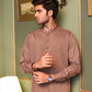 LIGHT MAHRRON-KAMEEZ SHALWAR