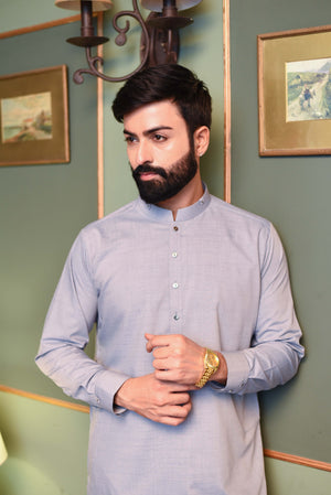 SKY BLUE-KAMEEZ SHALWAR