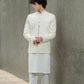 LIGHT GOLD PRINCE COAT JAMAWAR