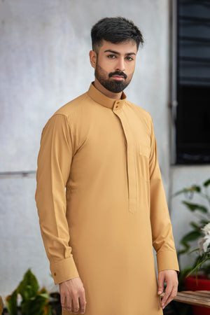 Plain Gold Saudi Thobes