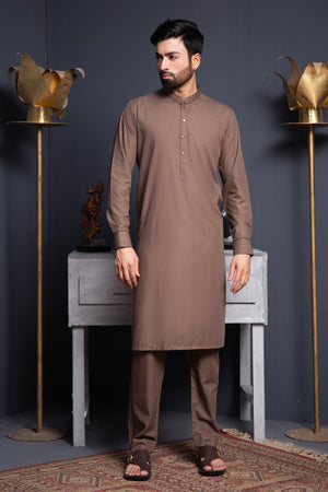 Coffee Blended Kameez Shalwar